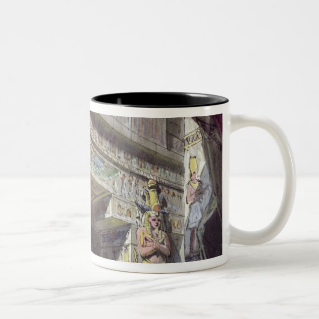 Tasse 2 Couleurs Scénographie pour "la cannelure magique" par (Droit)