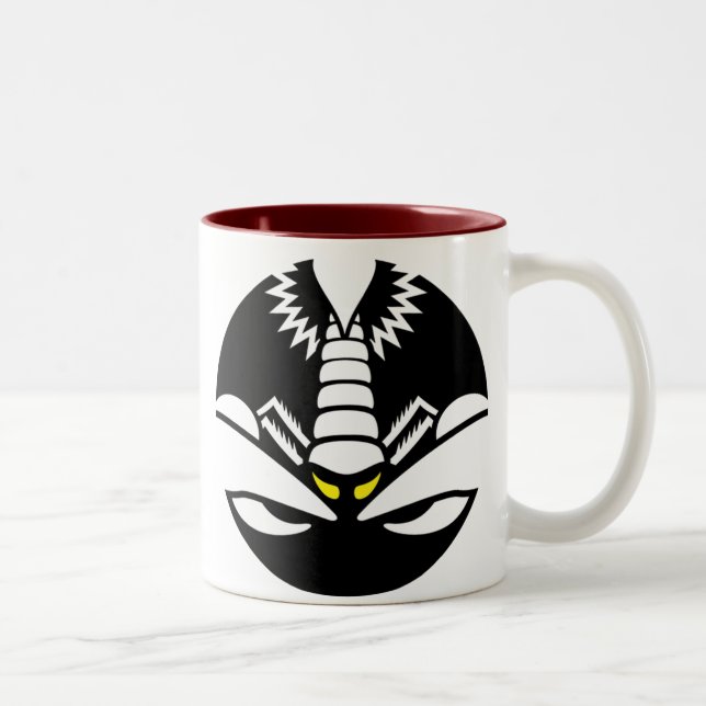 Tasse 2 Couleurs Scorpion graphique (Droit)