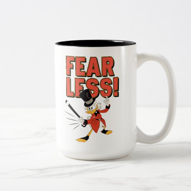 Tasse 2 Couleurs Scrooge McDuck | Sans peur ! (Droit)