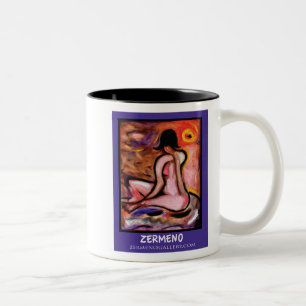 Tasse 2 Couleurs "Se dorant au soleil" par Zermeno