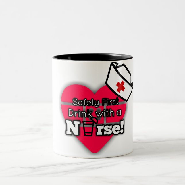 Tasse 2 Couleurs Sécurité première (Centre)