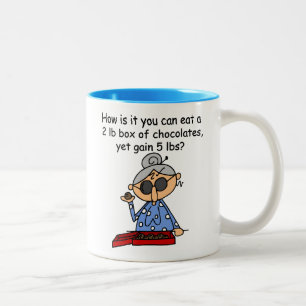 Tasse 2 Couleurs Sens de chocolat