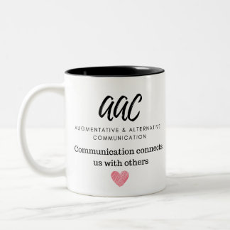 Tasse 2 Couleurs Sensibilisation à l'AAC