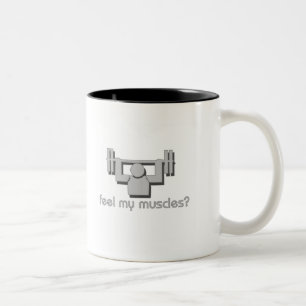 Tasse 2 Couleurs Sentez mes muscles