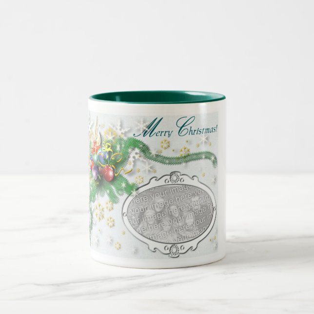 Tasse 2 Couleurs Sentiment de Noël (Centre)