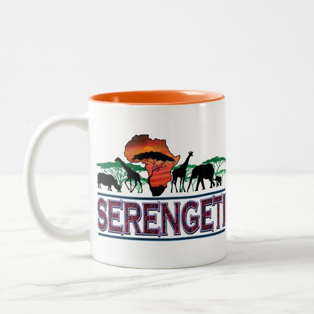 Tasse 2 Couleurs Serengeti (Gauche)