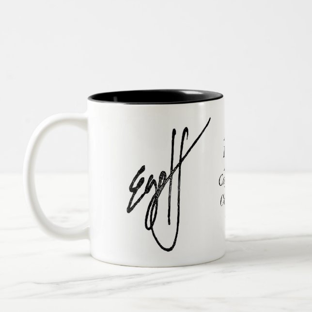 Tasse 2 Couleurs Série presque célèbre de collecteurs (Gauche)