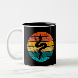 Tasse 2 Couleurs Serpent /Serpent etro serpent Retro