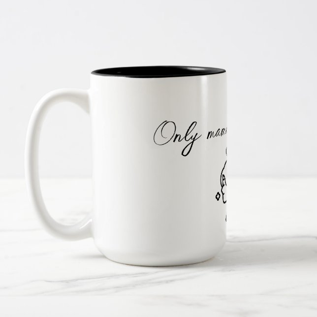 Tasse 2 Couleurs Seule maman comprend ! (Gauche)