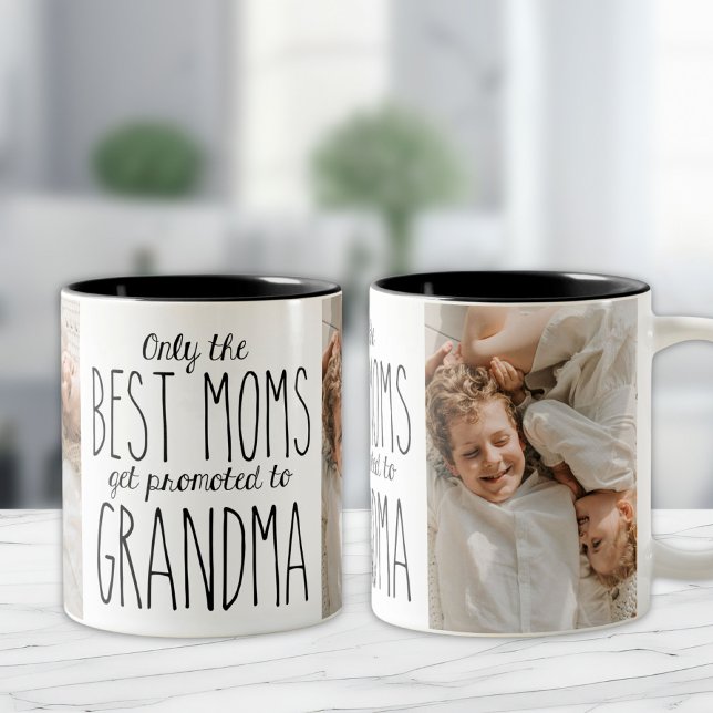 Tasse 2 Couleurs Seules les meilleures mamans sont promues à grand- (Créateur téléchargé)
