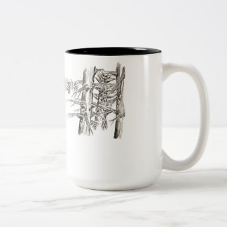 Tasse 2 Couleurs Seven vs Four Tree Art