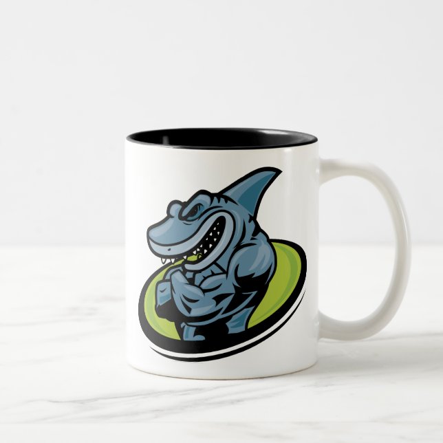 Tasse 2 Couleurs shark (Droit)