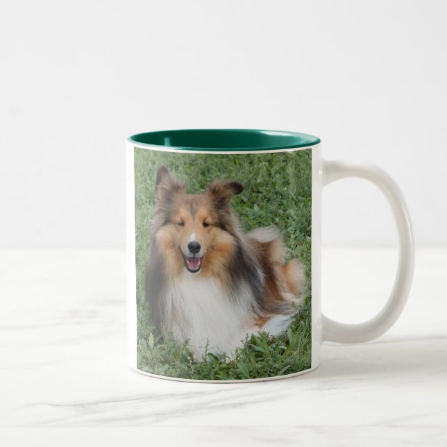 TASSE 2 COULEURS SHELTIE (Droit)