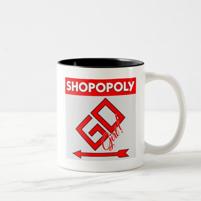 Tasse 2 Couleurs Shopopoly (Droit)