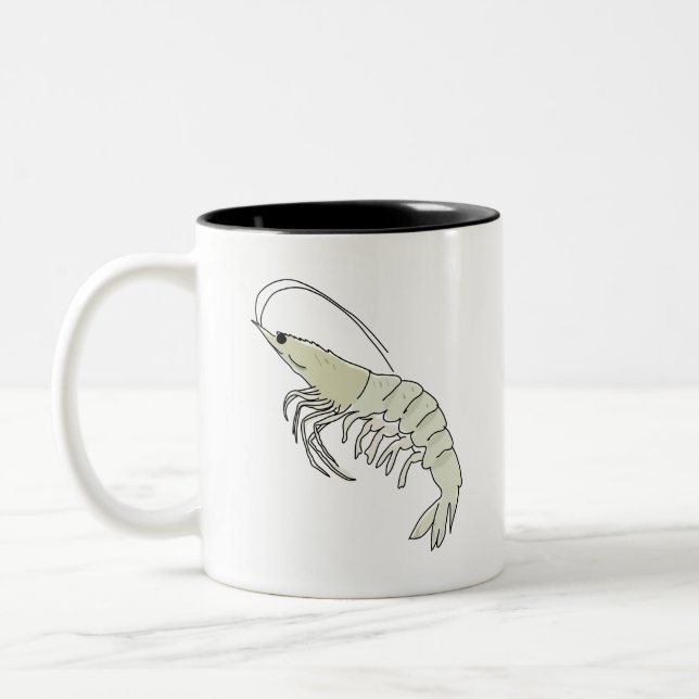 Tasse 2 Couleurs Shrimp la crevette (Gauche)