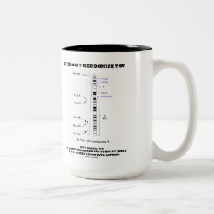 Tasse 2 Couleurs Si je ne vous reconnais pas, blâmez simplement ma 