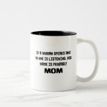 Si une femme parle et que personne n'écoute (L)