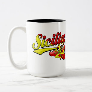 Tasse 2 Couleurs Sicilia Trinacrie