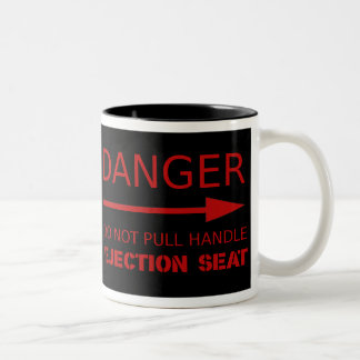 Tasse 2 Couleurs Siège éjectable de danger