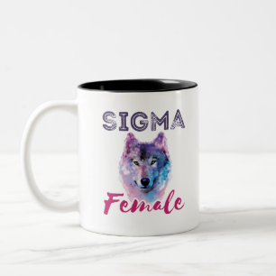 Tasse 2 Couleurs Sigma Female Wolf Lone Loner meme