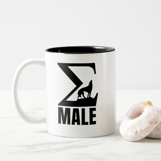 Tasse 2 Couleurs Sigma Homme (Avec donut)