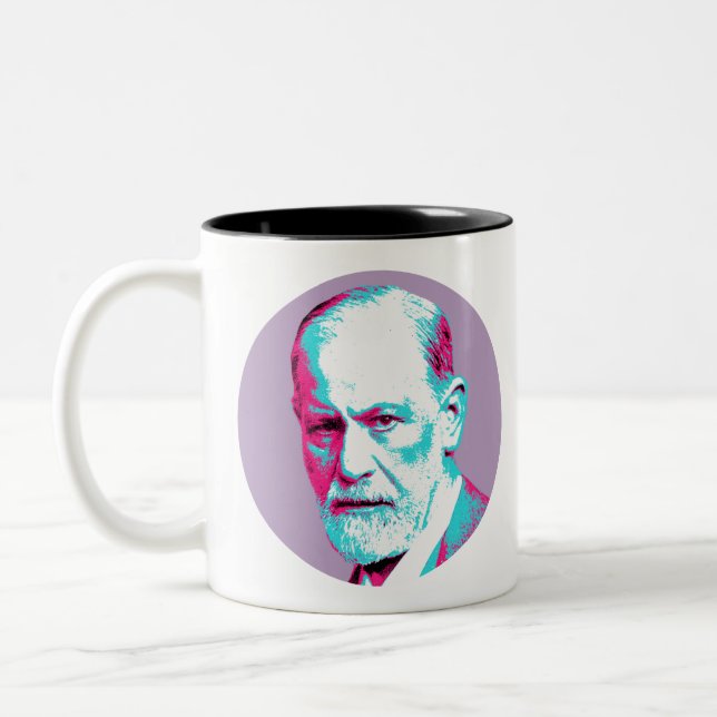 Tasse 2 Couleurs Sigmund Freud (Gauche)