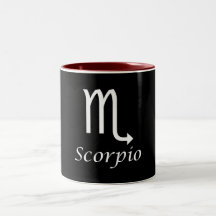 Signe de zodiaque de Scorpion de `'