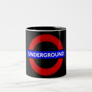 Tasse 2 Couleurs Signe métro de Londres