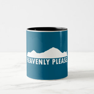 Tasse 2 Couleurs S'il vous plaît céleste