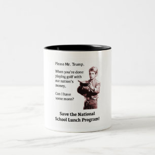 Tasse 2 Couleurs S'Il Vous Plaît M. Trump, Puis-Je En Avoir Un Peu 