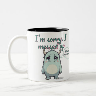 Tasse 2 Couleurs S'il vous plaît, pardonnez-moi – Cadeau de réconci