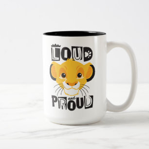 Tasse 2 Couleurs Simba  Bruyant Et Fier