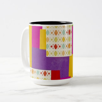 Tasse 2 Couleurs Simplement Motif