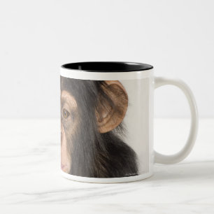 Tasse 2 Couleurs Singe rayant sa tête