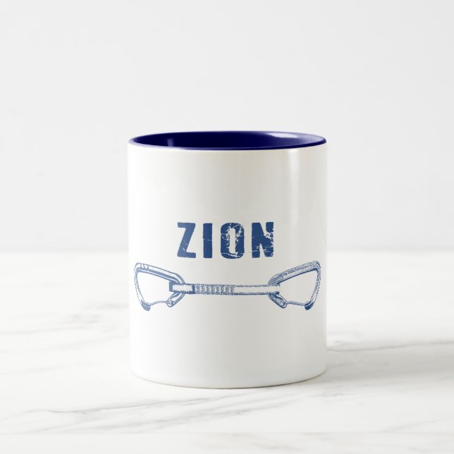 Tasse 2 Couleurs Sion Rock Escalade Quickdraw (Centre)