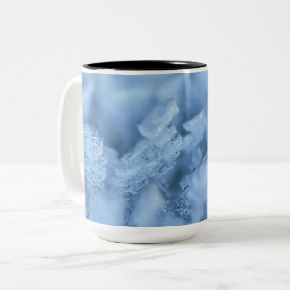 Tasse 2 Couleurs "Sky Blue Ice Cube Coffee Mug: Chill and Sip"