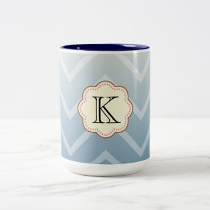 Tasse 2 Couleurs Sky White Chevron