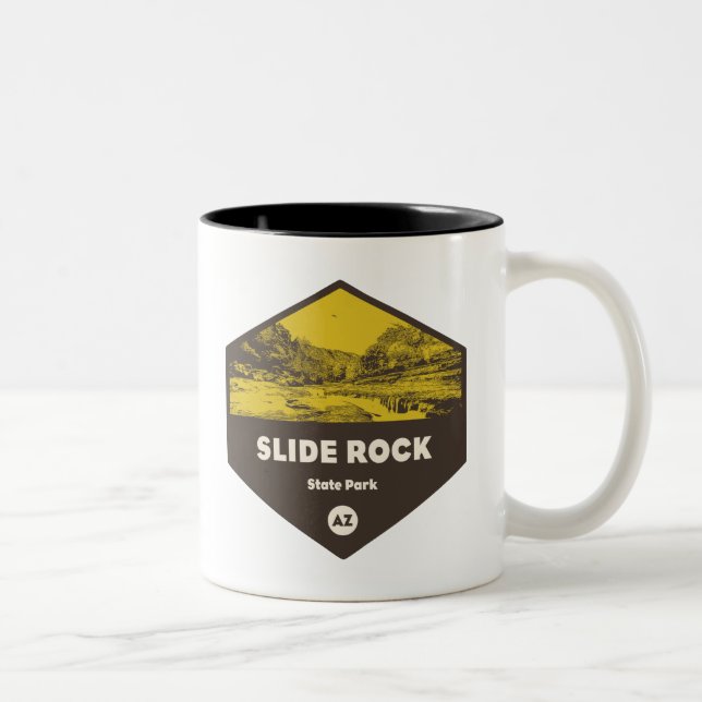 Tasse 2 Couleurs Slide Rock State Park Arizona (Droit)