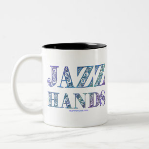 Tasse 2 Couleurs SlipperyJoe's comédie musicale Broadway Jazz Hands