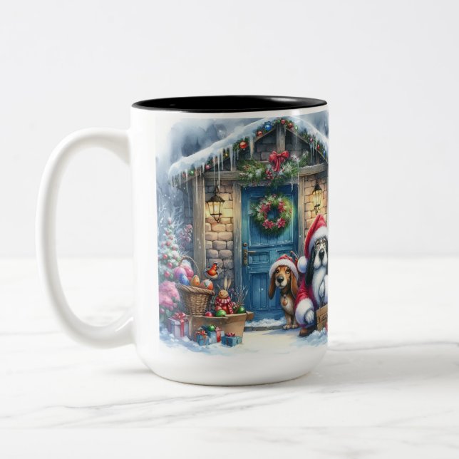 Tasse 2 Couleurs Snoop sur le tabouret (Gauche)
