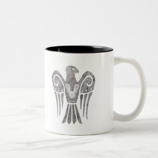 Tasse 2 Couleurs Snowhawk terni par guerre avec des runes