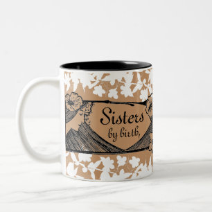 Tasse 2 Couleurs Soeurs, amies