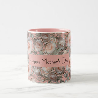 Tasse 2 Couleurs Soft Pink Floral Mother’s Day  Event