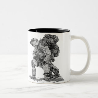 Tasse 2 Couleurs Soldat de prière