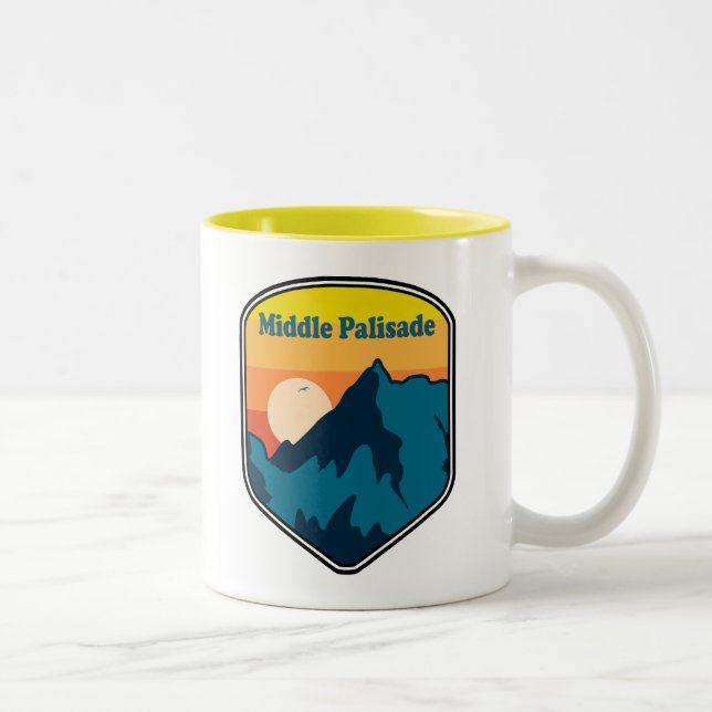 Tasse 2 Couleurs Soleil de Californie du centre (Droit)