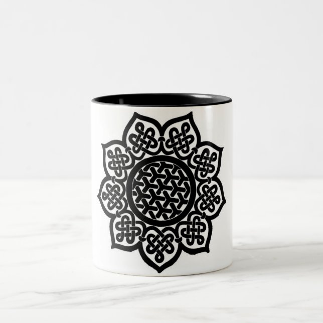 TASSE 2 COULEURS SOLEIL GOTHIQUE (Centre)