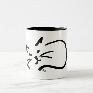 Tasse 2 Couleurs Sommeil de chat