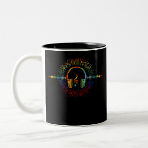 Tasse 2 Couleurs Son Engineer Audio Wave Audio Engineer Musique