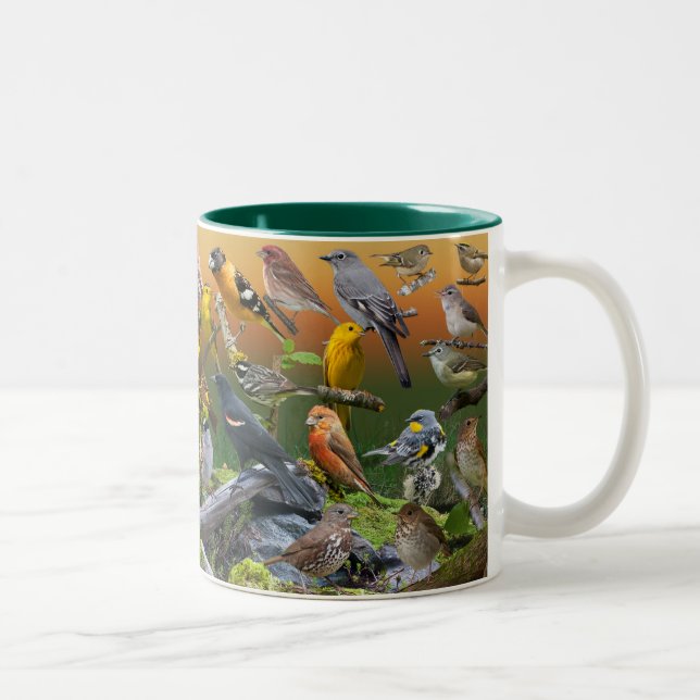 Tasse 2 Couleurs Songeur occidental (Droit)