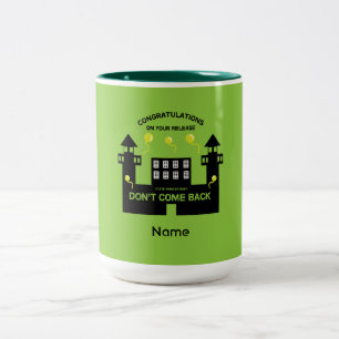 Tasse 2 Couleurs Sortez De Prison Libération Cadeau